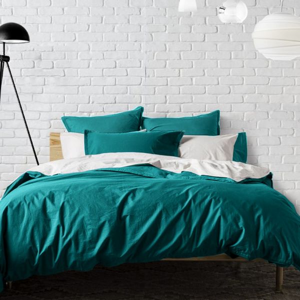 Housse de couette 100% Percale de Coton Caraibes Housse de couette 100% Percale de Coton Caraibes