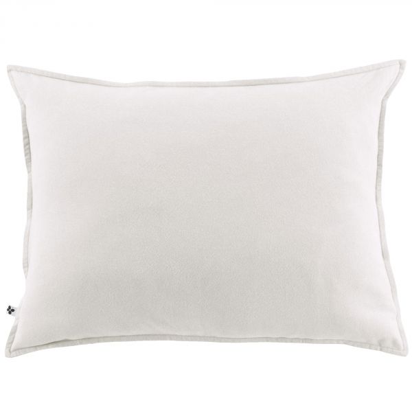 Taie d'oreiller 50x70 cm Flanelle de Coton Neige