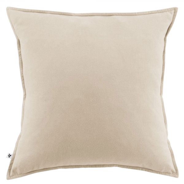 Taie d'oreiller 63x63 cm Flanelle de Coton Sable