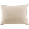 Taie d'oreiller 50x70 cm Flanelle de Coton Sable