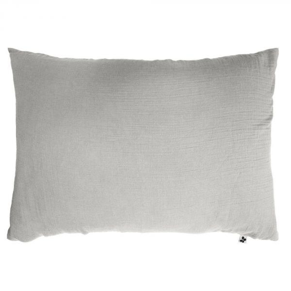 Taie d'oreiller 50x70 cm Gaze de Coton Nuage