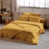 Taie d'oreiller 50x70 cm Gaze de Coton Safran