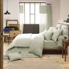 Taie d'oreiller 50x70 cm Gaze de Coton Vert D’eau