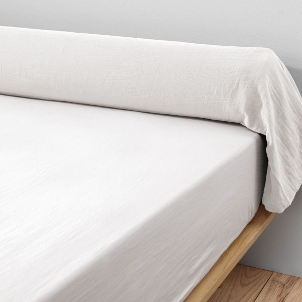 Taie de Traversin 85x185 cm Gaze de Coton Chantilly