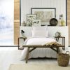 Housse de couette 140x200 Flanelle de Coton Neige