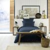 Housse de couette 140x200 Flanelle de Coton Nuit