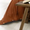 Housse de couette 140x200 Flanelle de Coton Tomette