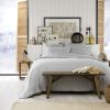 Housse de couette 240x260 Flanelle de Coton Brume