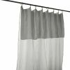 Rideau Ajustable 140x300 cm Gaze de Coton Nuage