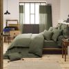 Housse de couette 240x260 cm en Gaze de coton Gaïa Romarin
