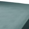 Drap housse 90x190 cm en Gaze de coton Gaïa Canard