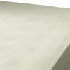 Drap housse 90x190 cm en Gaze de coton Gaïa Vert d’eau