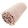 Drap housse 90x190 cm en Gaze de coton Gaïa Guimauve