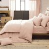 Drap housse 90x190 cm en Gaze de coton Gaïa Guimauve