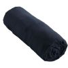 Drap housse 90x190 cm en Gaze de coton Gaïa Minuit