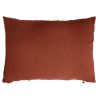 Taie d'oreiller 50x70 cm Gaze de coton Gaïa Terracotta