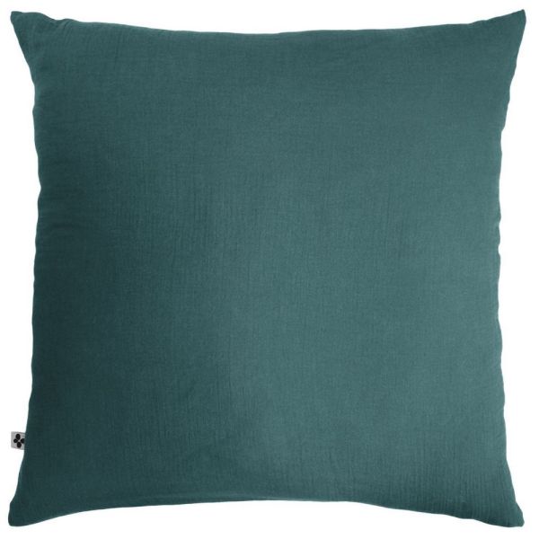 Taie d'oreiller 60x60 cm Gaze de coton Gaïa Canard