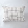 Taie d'oreiller 50x70 cm Gaze de coton Gaïa à petits carreaux Chantilly