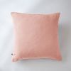 Taie d'oreiller 60x60 cm Gaze de coton Gaïa à pois brodés Rose