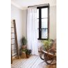 Rideau ajustable 140x300 cm Gaze de coton Gaïa Chantilly