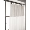Rideau ajustable 140x300 cm Gaze de coton Gaïa Chantilly