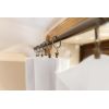 Rideau ajustable 140x300 cm Gaze de coton Gaïa Chantilly