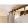 Rideau ajustable 140x300 cm Gaze de coton Gaïa Naturel