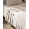 Drap plat 240x300 cm Gaze de coton Gaïa Naturel