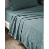 Drap plat 270x300 cm Gaze de coton Gaïa Canard