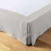 Cache sommier 90x190 cm Gaze de coton Gaïa Nuage