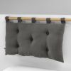 Tête de lit 50x80 cm Gaze de coton Gaïa Granit