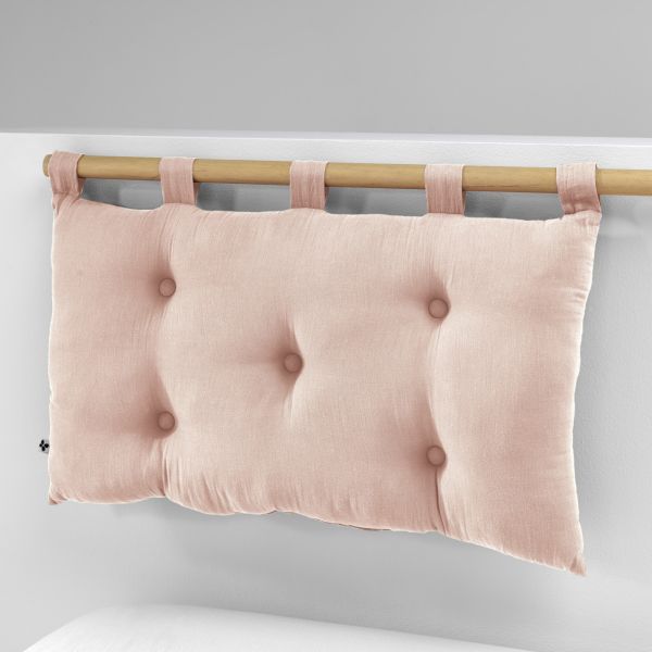 Tête de lit 50x80 cm Gaze de coton Gaïa Guimauve