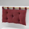 Tête de lit 50x80 cm Gaze de coton Gaïa Lie de vin