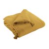 Edredon 150x150 cm Gaze de coton Gaïa Safran