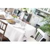 Nappe rectangle 150x250 cm Gaze de coton Gaïa Chantilly