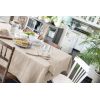 Nappe rectangle 150x350 cm Gaze de coton Gaïa Naturel