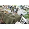Nappe rectangle 150x350 cm Gaze de coton Gaïa Romarin