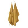 Lot de 2 essuie-mains 50x70 cm Gaze de coton Gaïa Safran