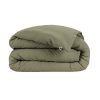 Housse de couette 140x200 Flanelle de Coton Candice Romarin