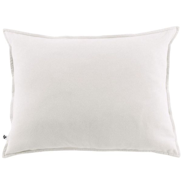 Taie d'oreiller 50x70 cm Flanelle de Coton Candice Neige