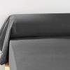 Taie de Traversin 85x185 cm Flanelle de Coton Candice Orage