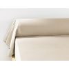 Taie de Traversin 85x185 cm Flanelle de Coton Candice Sable