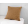 Taie d'oreiller 50x70 cm Flanelle de Coton Candice Camel