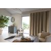 Rideau Occultant 280x260 cm Doublure polaire Polyester Beige