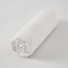 Drap housse 160x200 cm Lin Craie