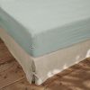 Drap housse 180x200 cm Lin Eucalyptus