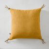 Coussin 45x45 cm Lin Miel