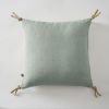 Coussin 45x45 cm Lin Eucalyptus