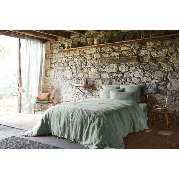 Housse de couette 240x260 cm Lin Eucalyptus