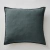 Taie d’oreiller 60x60 cm Lin Ardoise